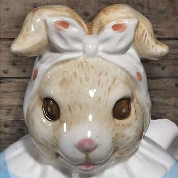 Heritage Mint Mrs. Rabbit Ceramic Teapot - Picture 6 of 9